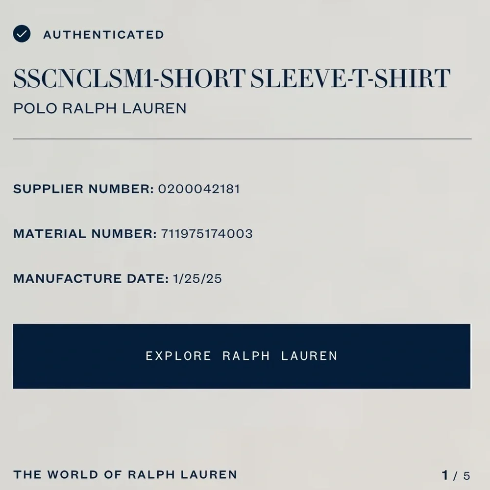 NWT Polo Ralph Lauren Preppy Polo Bear Blue Tshirt - Authenticated